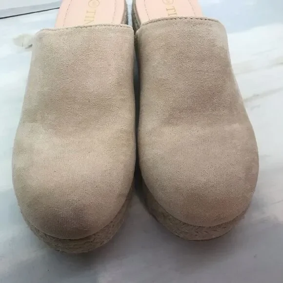 NWOB!!! Tinstree Mule Wedges - Picture 5 of 7